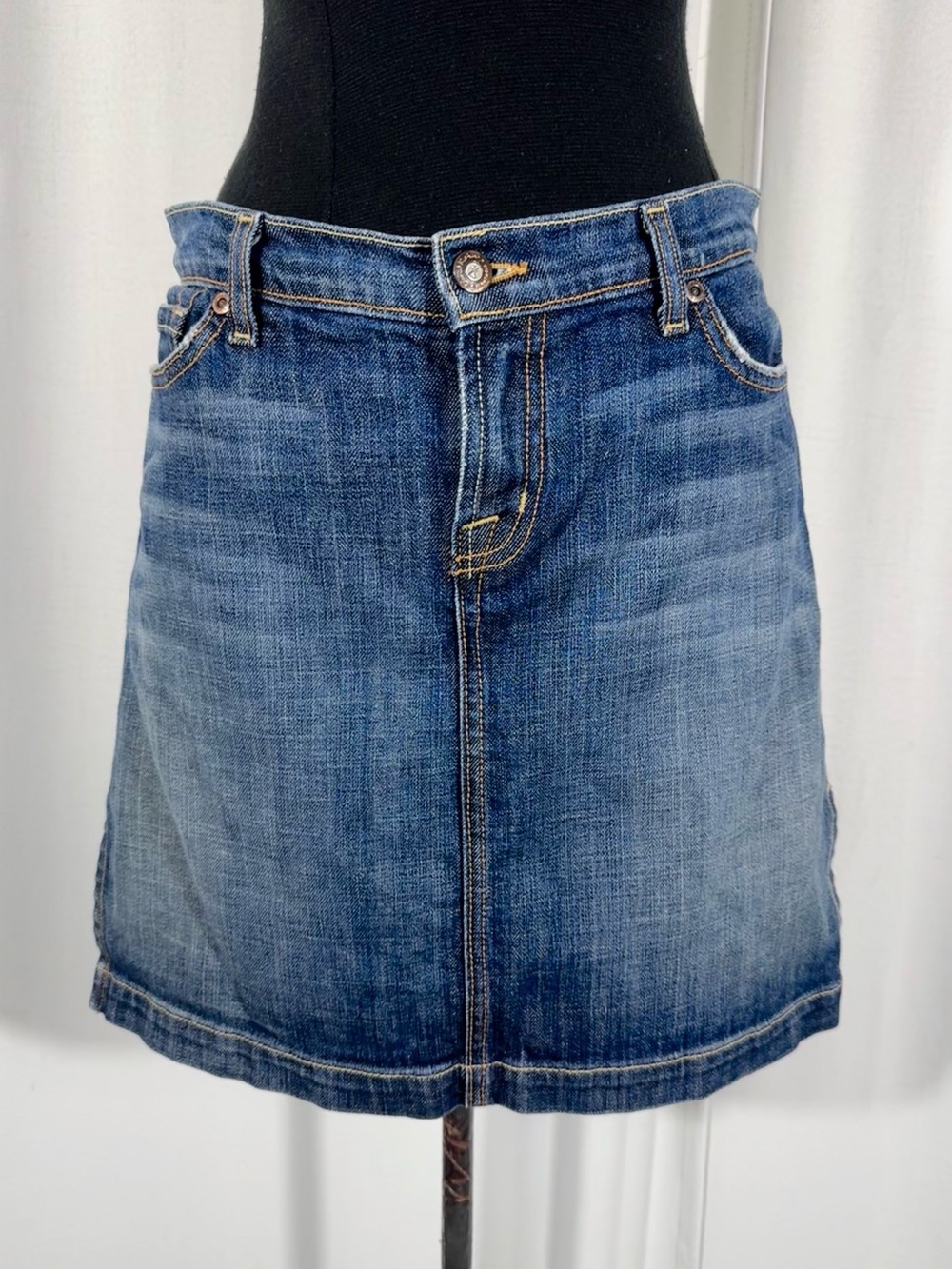 David Kahn Y2K Denim Skirt